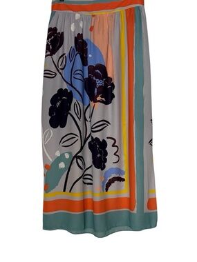 Maeve Plein Air Faldo Maxi Floral Printed Petite Skirt SP